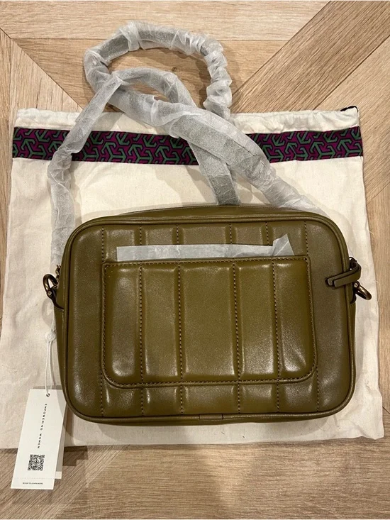 Brand New! Tory Burch Kira Camera Bag in toasted sesame - Picture 6 of 9